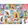 Eurographics Puzzles Yoga Cats - Collage - 1000 pieces - jigsaw puzzle