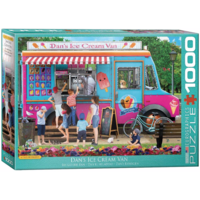 Dan's Ice Cream Van - 1000 pieces - jigsaw puzzle