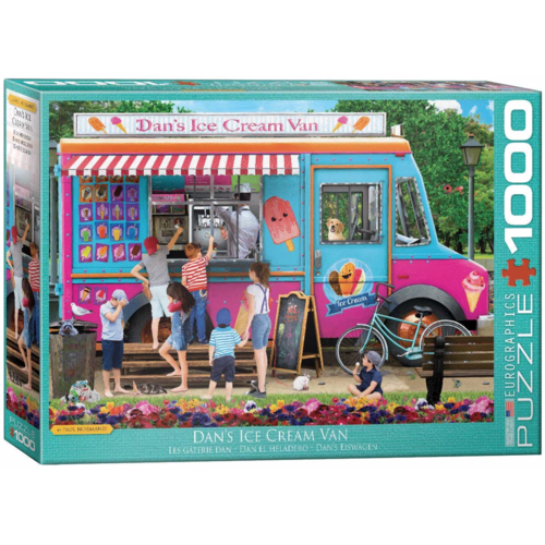  Eurographics Puzzles Dan's Ice Cream Van - 1000 pieces 