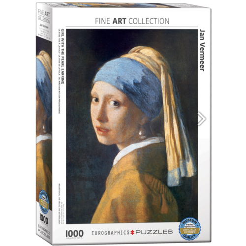  Eurographics Puzzles Vermeer - La fille à la perle - 1000 pièces 