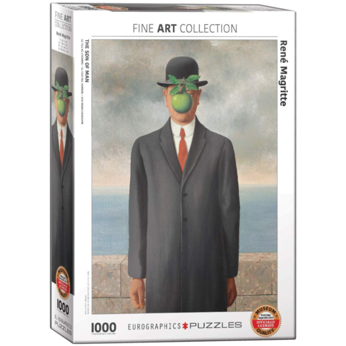  Eurographics Puzzles Magritte - De zoon der mensheid - 1000 stukjes 