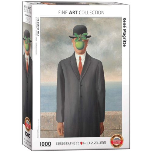  Eurographics Puzzles Magritte - The son of men- 1000 pieces 
