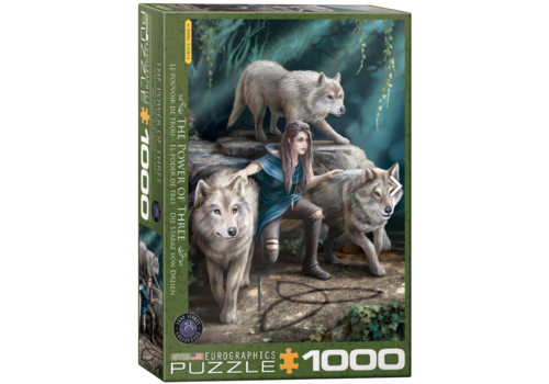  Eurographics Puzzles The power of three - Anne Stokes - 1000 pieces 
