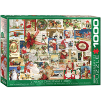 Anciennes Cartes de Noël - puzzle de 1000 pièces