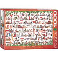Holiday Cats - 1000 pieces - jigsaw puzzle