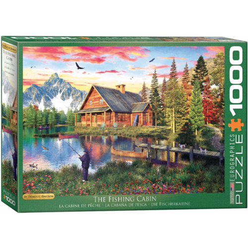  Eurographics Puzzles The Fishing Cabin - 1000 pieces 