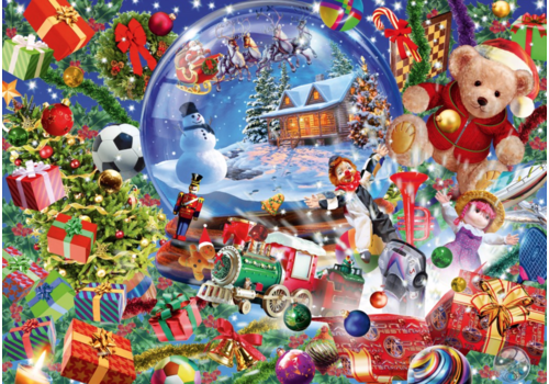  Bluebird Puzzle Globe de Noël - 1000 pièces 