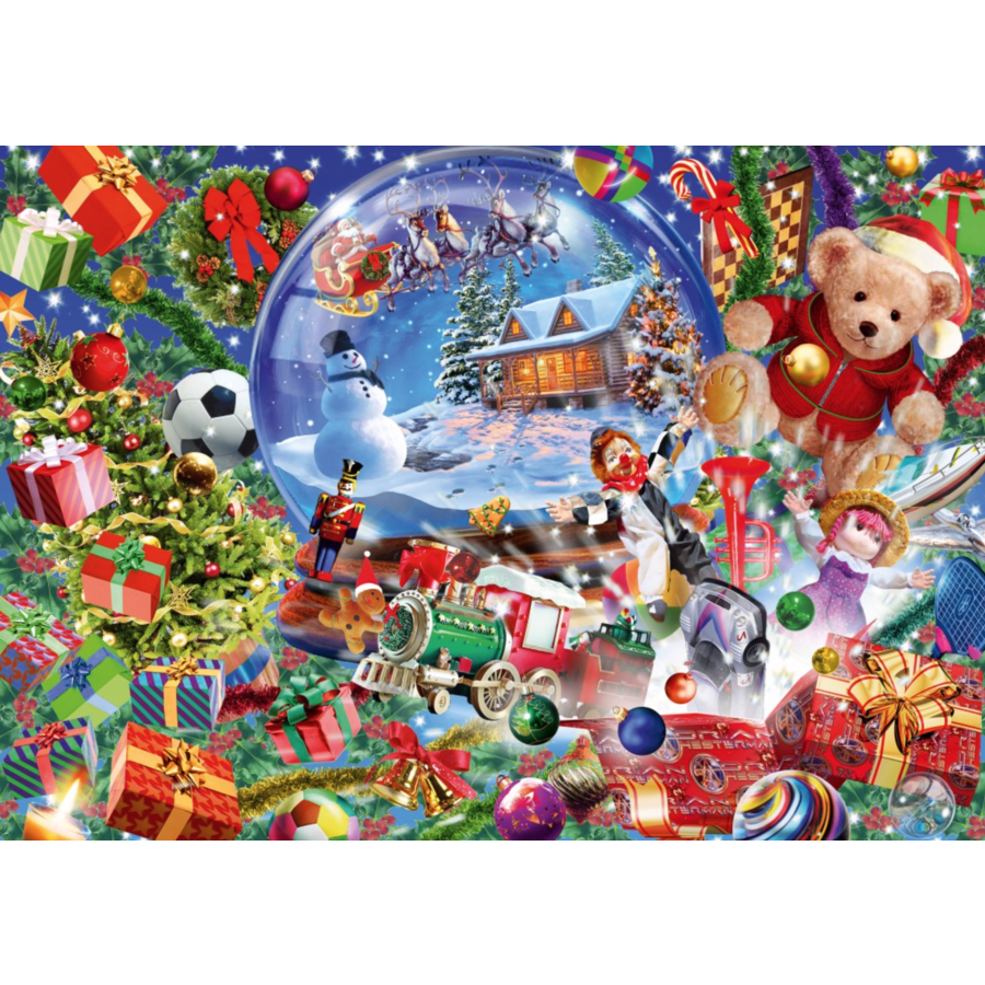 Christmas Globe - puzzle of 1000 pieces-1