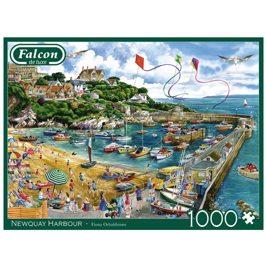 Newquay Harbour - puzzle of 1000 pieces-1