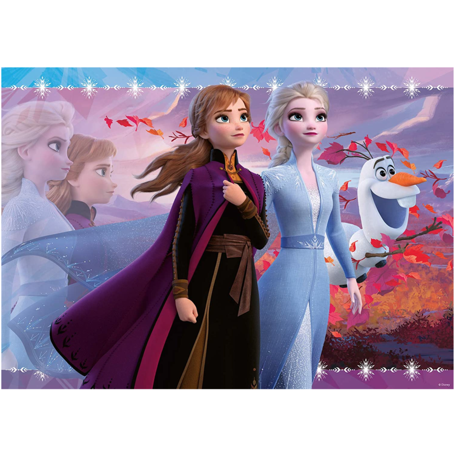 Disney Frozen - Glitter - puzzle of 100 pieces-3