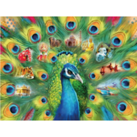 thumb-Land of the Peacock   - puzzle of 2000 pieces-1