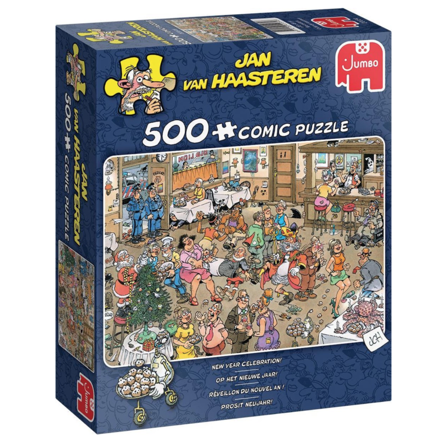 Op het Nieuwe Jaar! - Jan van Haasteren - puzzel van 500 stukjes-1