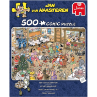 thumb-Op het Nieuwe Jaar! - Jan van Haasteren - puzzel van 500 stukjes-2