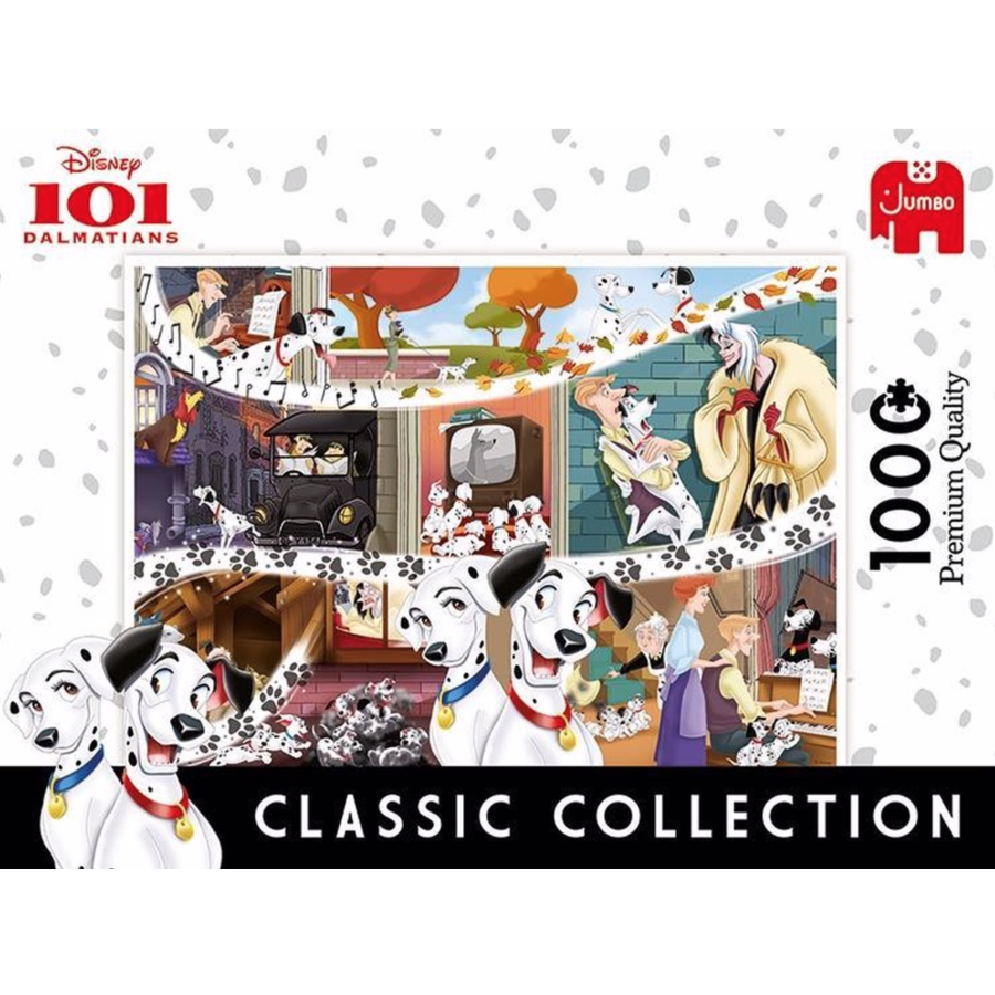 101 Dalmatiërs - 1000 pieces - Jigsaw Puzzle-2