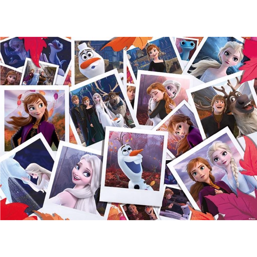 Disney collage Frozen - jigsaw puzzle of 1000 pieces-2