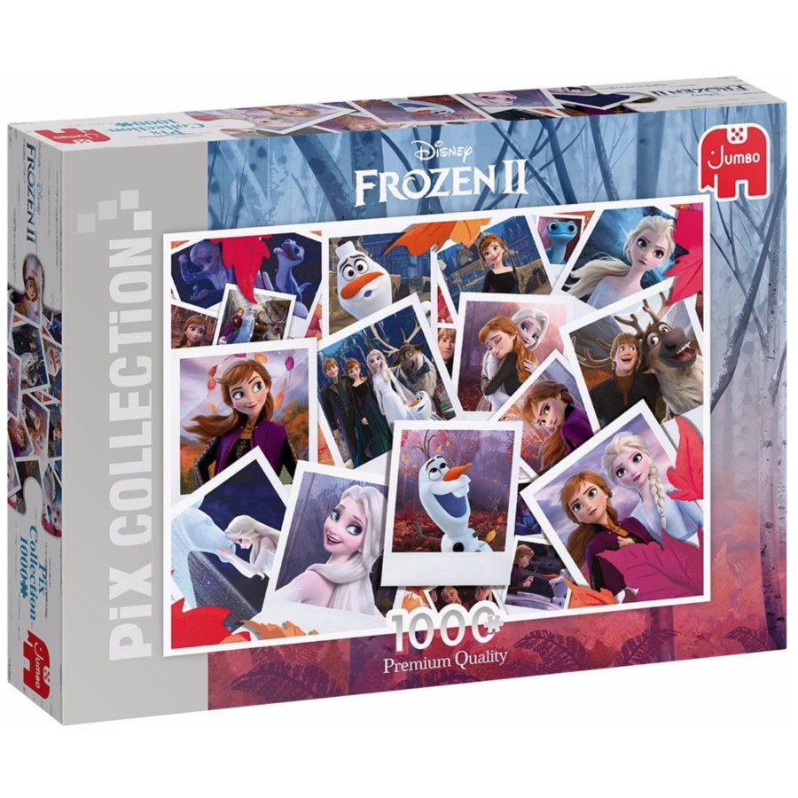 Disney collage Frozen - jigsaw puzzle of 1000 pieces-1