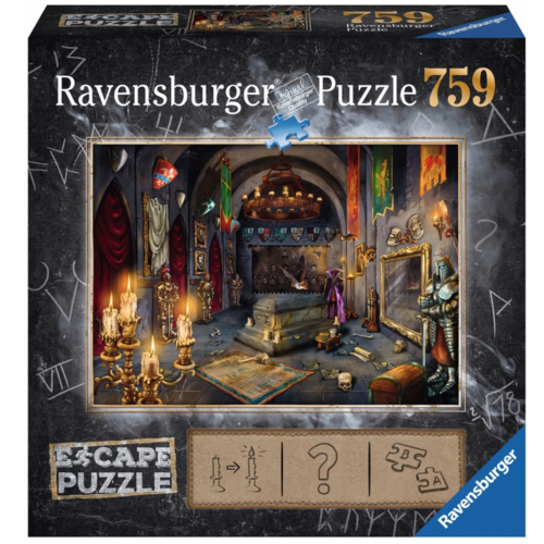  Ravensburger Escape Puzzle 6: Dans le château du vampire - 759 pièces 