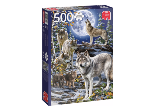  Jumbo Les loups en hiver - 500 pièces 