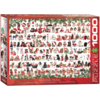 Eurographics Puzzles Holiday Dogs - 1000 pieces - jigsaw puzzle