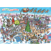 thumb-12 days of Christmas - puzzle de 1000 pièces-1