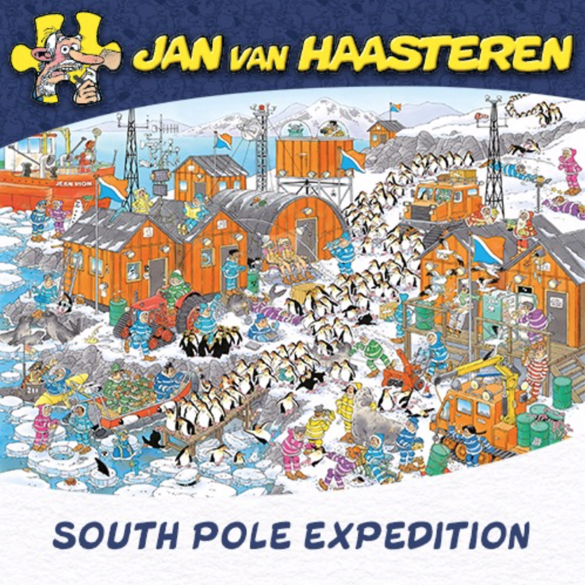 Jumbo Jan van Haasteren JVH South Pole Expedition Jigsaw Puzzle 1000 Pieces 