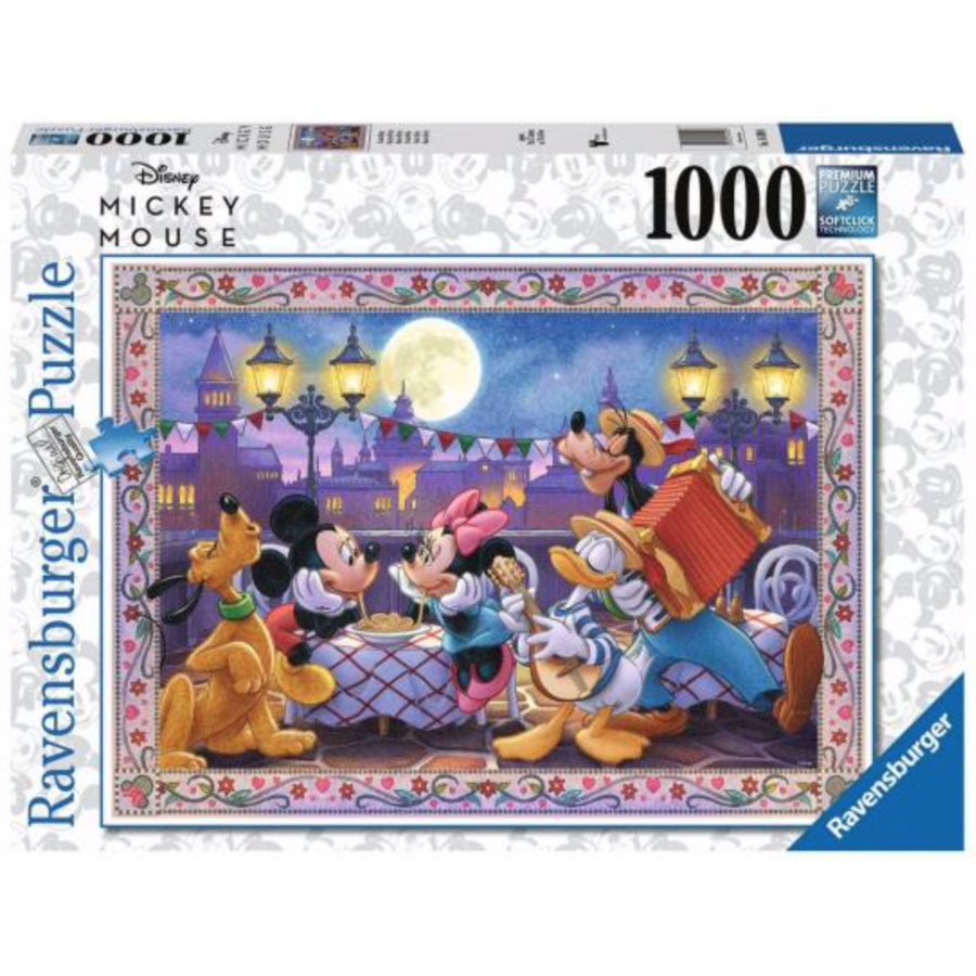 Mosaic Mickey - puzzle of 1000 pieces-1