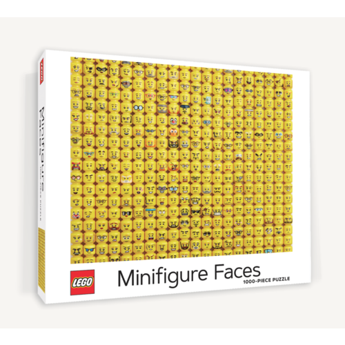  Chronicle Books LEGO - Minifigure Faces - puzzel - 1000 stukjes 