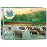 thumb-The rainforest - 1000 pieces - jigsaw puzzle-1