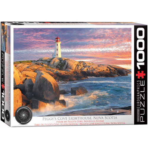  Eurographics Puzzles Peggy's Cove Lighthouse - Nova Scotia - 1000 pièces 