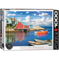 Peggy's Cove - Nova Scotia - 1000 pieces - jigsaw puzzle