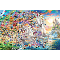 thumb-Unicorn Fantasy - 2000 pieces - jigsaw puzzle-2