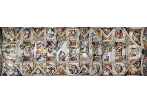  Eurographics Puzzles La Chapelle Sixtine - Plafond - 1000 pièces 