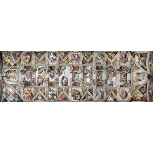  Eurographics Puzzles The Sistine Chapel - Ceiling - 1000 pieces 