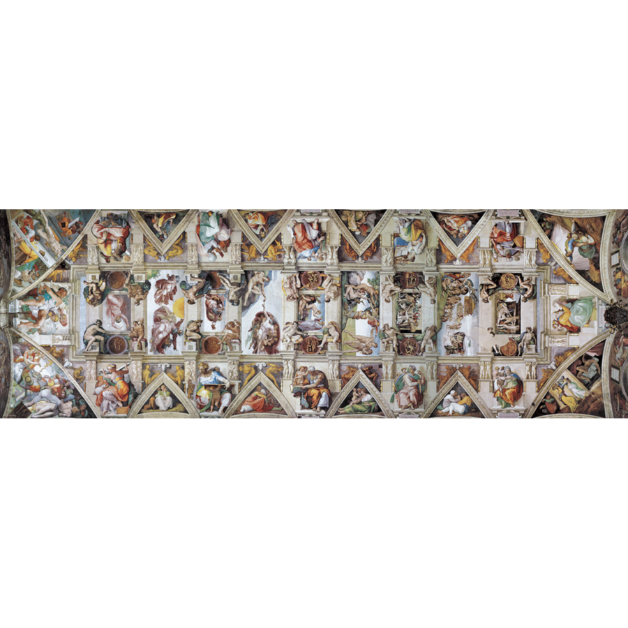 The Sistine Chapel - Ceiling - 1000 pieces - jigsaw puzzle-1