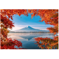 thumb-Autumn at Mount Fuji - 1000 pieces-1