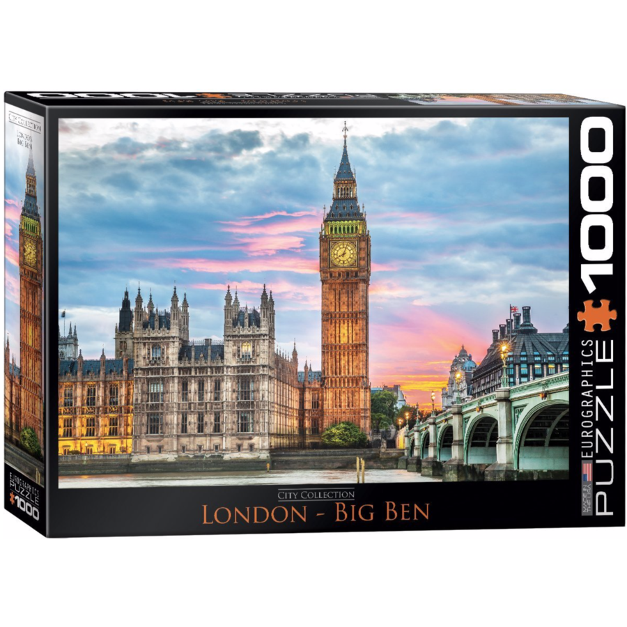 London - Big Ben - puzzle de 1000 pièces-1