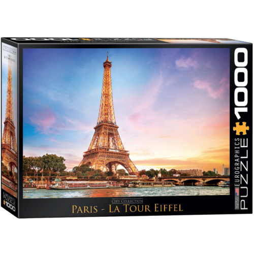  Eurographics Puzzles Paris - Eiffel Tower - 1000 pieces 