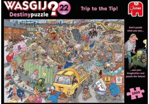 Puzzle 1000 pièces : Wasgij Retro Mystery 7 : Déstockage ! - Jumbo