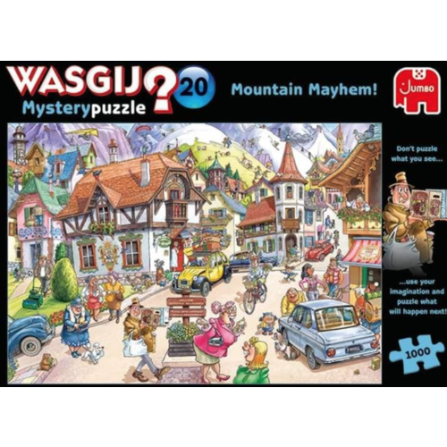  Jumbo Wasgij Mystery 20 - Mountain Mayhem - 1000 pièces 