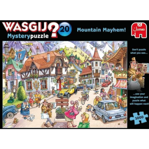 Jumbo Wasgij Mystery 20 - Mountain Mayhem - 1000 stukjes 