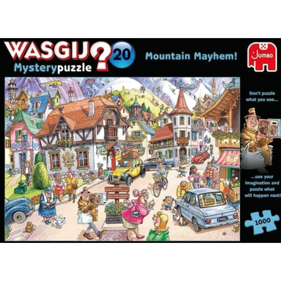 Wasgij Mystery 20 - Mountain Mayhem - 1000 pièces-1