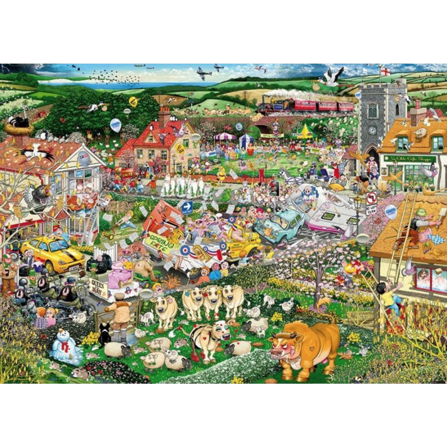 I Love Spring - jigsaw puzzle of 1000 pieces-2