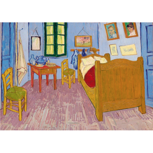  Bluebird Puzzle Vincent Van Gogh - Bedroom in Arles - 1000 pieces 