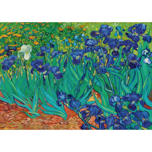  Bluebird Puzzle Vincent Van Gogh - Irises - 1000 pieces 