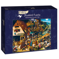 thumb-Pieter Bruegel - Proverbes néerlandais - 1000 pièces-2