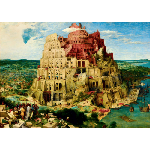  Bluebird Puzzle Pieter Bruegel - Tour de Babel - 1000 pièces 