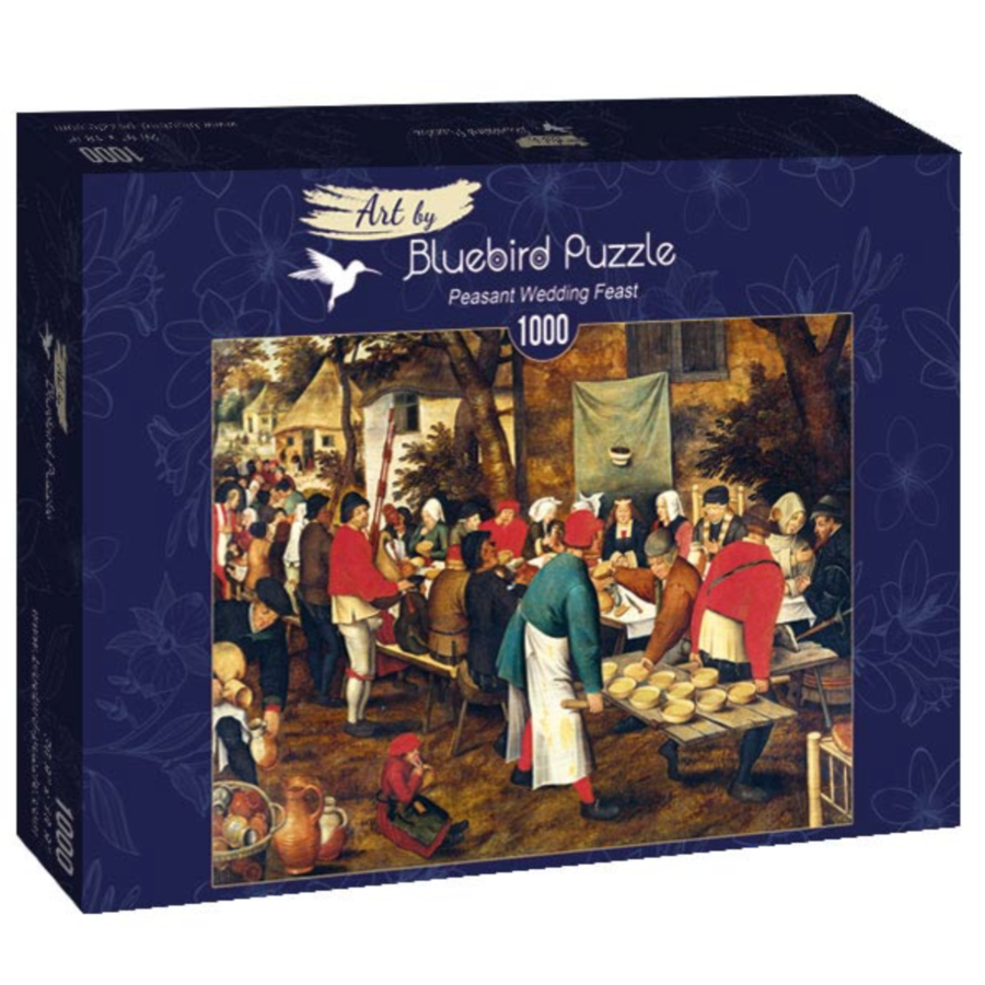 Pieter Bruegel - Peasant Wedding Feast - 1000 pieces-2