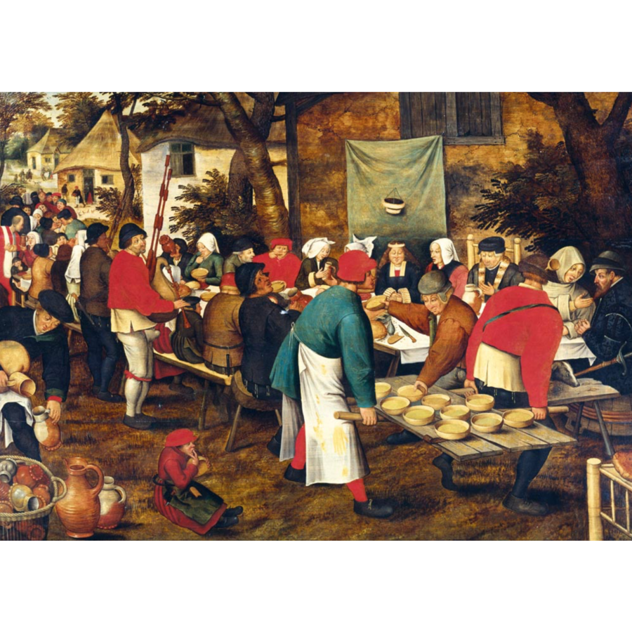 Pieter Bruegel - Peasant Wedding Feast - 1000 pieces-1