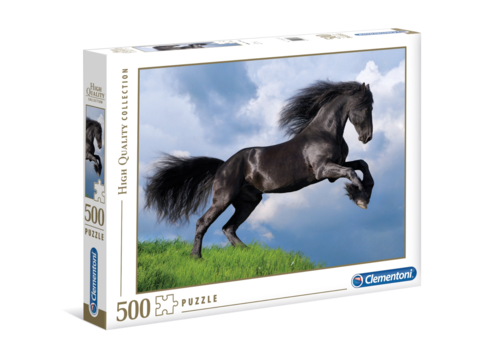  Clementoni The black horse - 500 pieces 