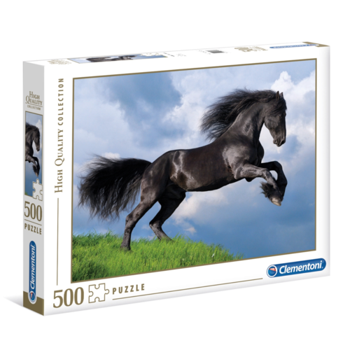  Clementoni The black horse - 500 pieces 